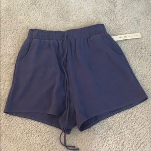 Navy Blue Soft Shorts